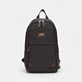 Lederax Kanvas Kumaş Göğüs Çantası Bodybag LD581