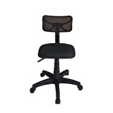 Türksit 812 File Öğrenci Kolçaksız Çalışma Sandalyesi Siyah