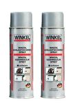Winkel Winzol Sızdırmazlık Sprey Siyah Renk 2'li Paket 500ML×2
