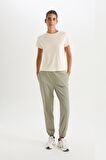 DeFactoFit Wide Leg Geniş Paça Cepli Sporcu Dokuma Pantolon C9415AX25SPKH418