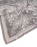 Valino Bulut Desenli Şifon Eşarp – 90x90 cm