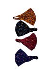 Bandana Paraşüt Model Lastikli 4 Lü Set