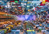Enjoy Renkli Apartman 14+ Yaş Küçük Boy Puzzle 1000 Parça