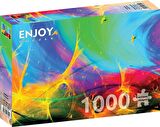 Enjoy Renkli Fraktallar 14+ Yaş Küçük Boy Puzzle 1000 Parça