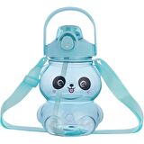 Panda Tasarımlı Polikarbon Plastik Suluk Matara  1200 ml