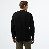 Nautica Erkek Siyah Regular Fit Hırka