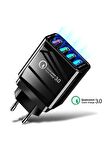 4 Port 48w Qc 3.0 Hızlı Şarj Usb Şarj Başlık Adaptör