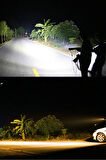 420Watt Çift Renk Sarı Beyaz 114 cm 2 Sıra Offroad LED Bar ATV
