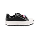 Bağcıklı Fileli Günlük Kadın Sneaker 