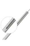 6 Parça Şeffaf Cam Eğimli Pipet Ve Temizleme Fırçası Kokteyl Sunum Pipetleri Yıkanabilir