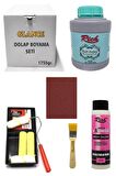 Rich Dolap Boyama Seti Multi Surface 1750 gr Is Siyah -set-1 Hıgh Gloss Vernik Parlak 500 Cc