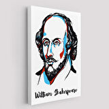 William Shakespeare Dekoratif Kanvas Tablo-5968
