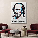 William Shakespeare Dekoratif Kanvas Tablo-5968