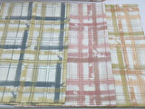 NİVEMESHOME PEMBE EKOSE DESEN 2 Lİ YASTIK KILIFI KAPAKLI 50X70