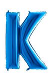 FOLYO BALON K HARF MAVİ 102CM