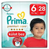 Prima Premium Care 6 Numara Junior 28'li Külot Bez