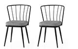 Modern Mutfak Cafe Bahçe Sandalyesi Buse 2 Li Set