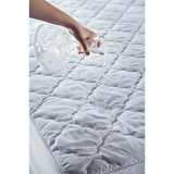 Doqu Home Comfyline Façalı Sıvı Geçirmez Alez Tek Kişilik Beyaz