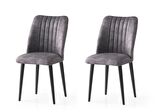 Modern Yemek Odası Mutfak Sandalyesi Doğa 2 li Set