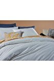 Doqu Home Stripe Çift Kişilik Nevresim Takımı Vita