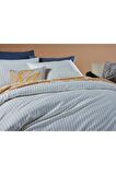 Doqu Home Stripe Tek Kişilik Nevresim Takımı Vita