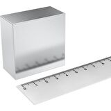 Çok Güçlü Kare Neodyum Mıknatıs 5x5x2.5 cm Tekli