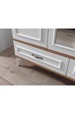 Modern Trend 3 Kapılı 2 Çekmeceli Gardırop Elbise Dolabı 130x55x212cm