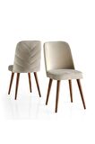 Modern Yemek Odası Mutfak Sandalyesi Venedik 2 Li Set 