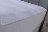 Doqu Home Fitted Lastik 150 x 200 Su Geçirmez Alez Beyaz
