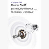 Baseus Kristal Ses Kaliteli BT5.3V Mikrofonlu Bluetooth Kulaklık, Çevresel Gürültü Engelleyici Kulaklık