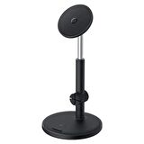 Baseus Yükseklik Ayarlık Magsafe İle Uyumlu Ultra Sağlam Telefon Tutucu Stand, Oynar Başlıklı Telefon Tablet Standı