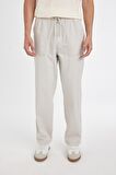 DeFacto Gabardin Pantolon Wide Straight Fit Bol Rahat Kesim Cepli Geniş Düz Paça C9159AX24AUBG766