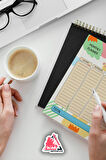 Budget Planner |  Bütçe-Hedef  Planner, Haftalık Ajanda, Aylık Defter | A5 50Syf