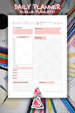 Daily Planner Note | Günlük Hatırlatıcı Planlayıcı, Haftalık Ajanda, Aylık Defter | A5 50Syf 15*21cm