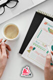Günlük Planlayıcı Hatırlatıcı | Daily Planner Note, Haftalık Ajanda, Aylık Defter | A5 50Syf 15*21cm
