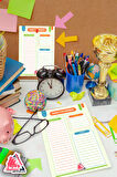 Daily Planner Note | Günlük Hatırlatıcı Planlayıcı, Haftalık Ajanda, Aylık Defter | A5 50Syf 15*21cm