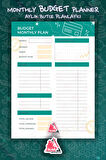 Budget Planner |  Bütçe-Hedef  Planner, Haftalık Ajanda, Aylık Defter | A5 50Syf 