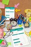 Bütçe Planlayıcı Hedef | To Do List Planner, Haftalık Ajanda, Aylık Defter | A5 50Syf 