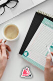 Yapılacaklar Listesi Planlayıcı | To Do List Planner, Günlük Hedef, Aylık Defter | A5 50Syf 
