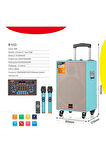 NDR Boomboxtr NDR-BV12 Taşınabilir Bluetooth Amfi Parti Hoparlörü Rms 60 w 12 inc Subwoofer