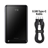 Baseus Magsafe 10000 mAh Hızlı Şarj Powerbank Beyaz 
