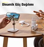 Baseus USB Hızlı Şarj Aleti Beyaz