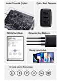 Baseus USB Hızlı Şarj Aleti Beyaz