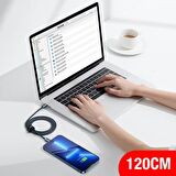Baseus 20W 1.2metre Type C To Iphone Lightning Ultra Hızlı Şarj ve Data Kablosu,Akım Korumalı Kablo