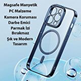 Baseus iPhone 14 Pro Max Ful Kaplama Kırılmaz Ekran Koruyucu ve Magsafe Kılıf, Air Armor Kılıf,Sararmaz