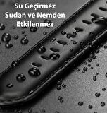 Polham Hermes Loop Samsung Galaxy Watch 20MM ve Huawei GT2-GT3-Magic 2 42MM İçin Deri Kayış Kordon