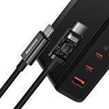 Baseus USB 40 Watt Hızlı Şarj Aleti Siyah