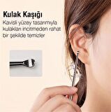 Polham 3in1 Tırnak Makası, Parlatma Törpüsü ve Kulak Temizleme Çubuğu Bakım Seti, Taşıma Çantalı