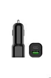 Torima C10 38W Type-C - Usb Port 2 Giriş Araç Şarj Cihazı