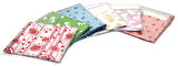 Metalize Desenli 10*15 cm 5 Paket - 500 Adet Jelatin Poşet